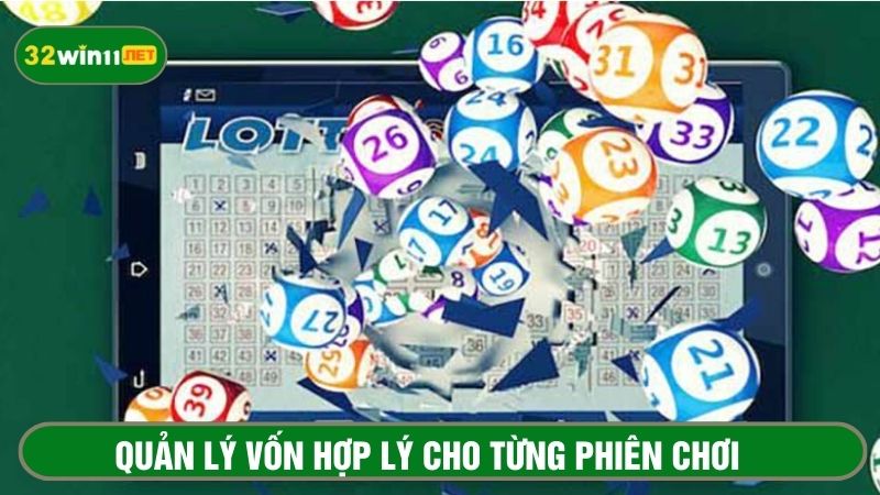 Tính toán kỹ vốn cược cho từng phiên chơi 